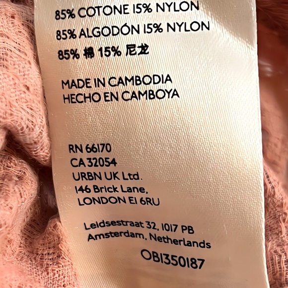 Free People Love Her Keyhole Boho Tank in Summer Sparrow 2-Way Top Women’s Sz S - Picture 14 of 14